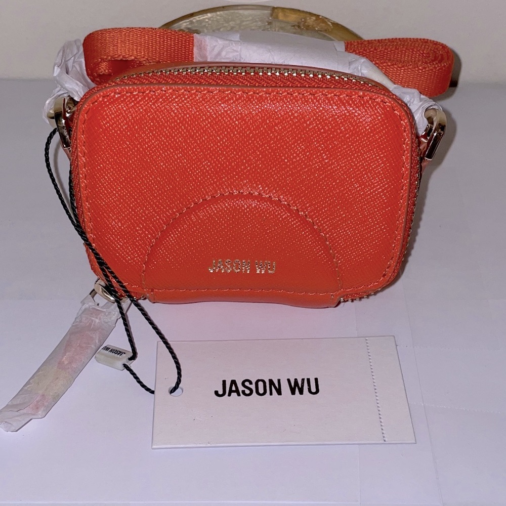 Jason Wu Leather Crossbody, Orange